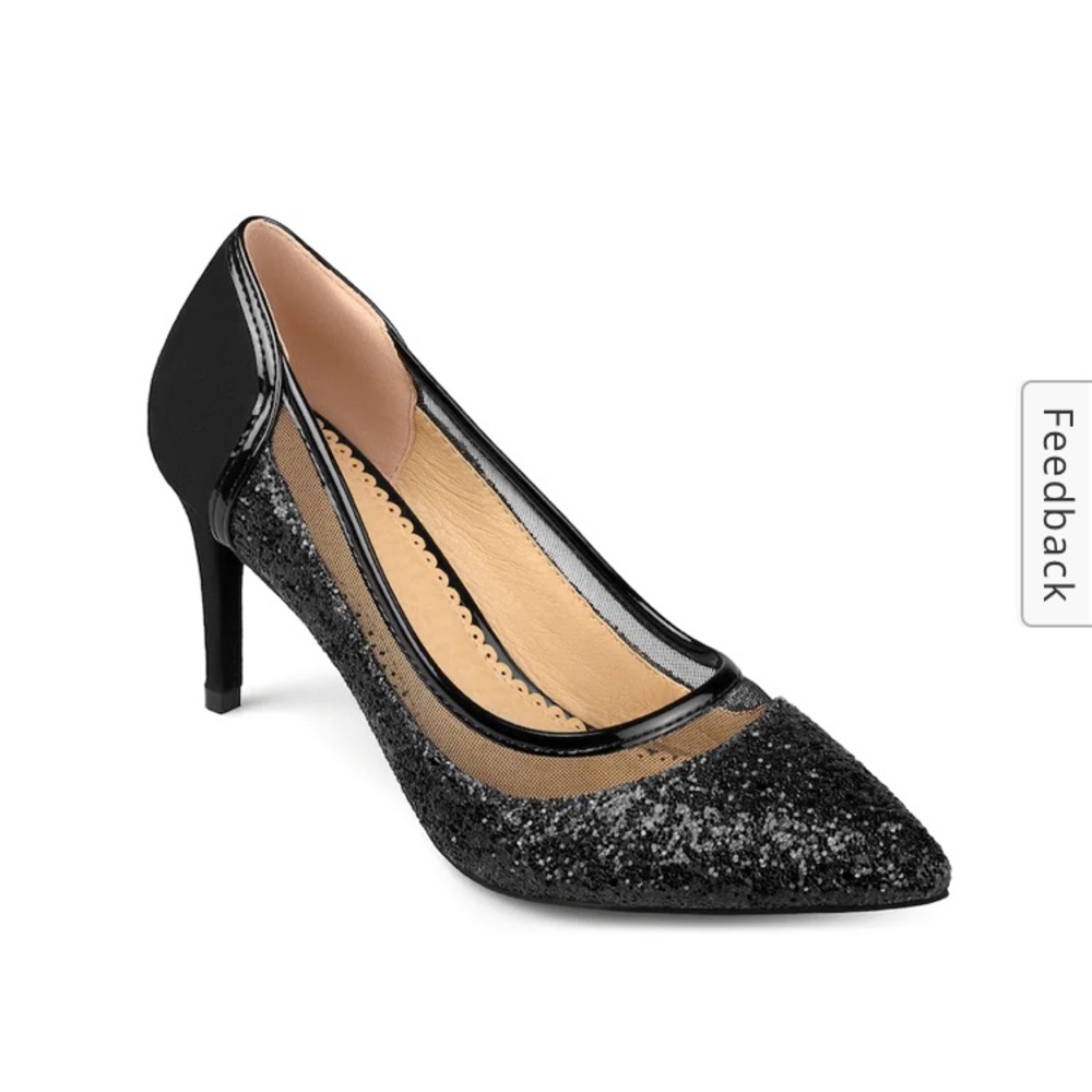 Journee Collection Kalani black pumps